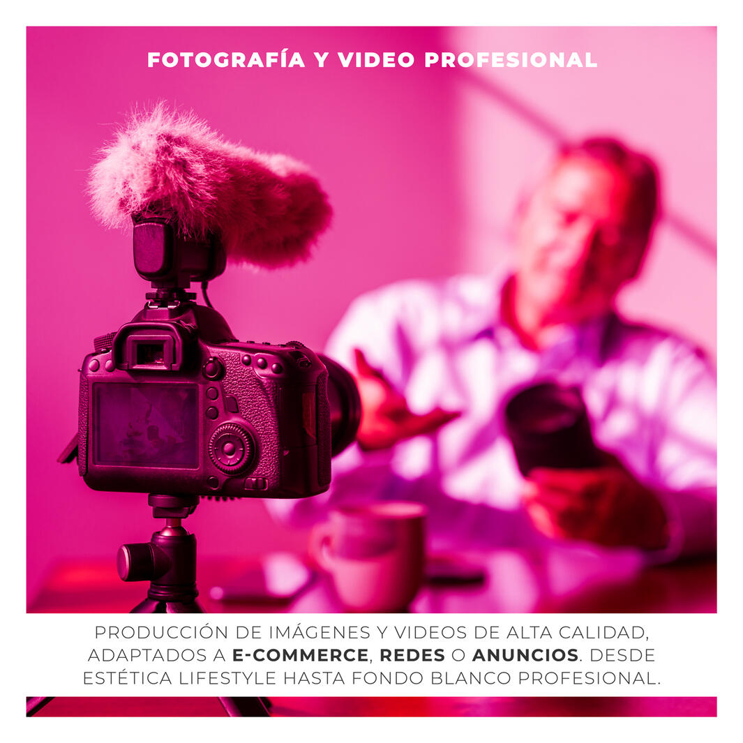 FOTOGRAFÍA Y VIDEO PROFESIONAL